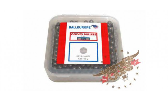 250 BALLES RONDES BALLEUROPE DIAM.375 CAL 36