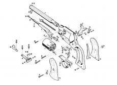 AXE DE PLAQUETTE DE CROSSE 1858 PIETTA