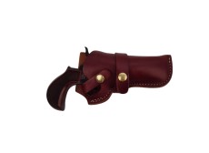 HOLSTER A PRESSION MARRON 1851/1860 SNUBNOSE