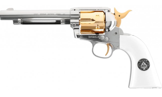 EDITION LIMITEE - REVOLVER COLT SAA SMOKE WAGON CAL 4.5MM BB'S