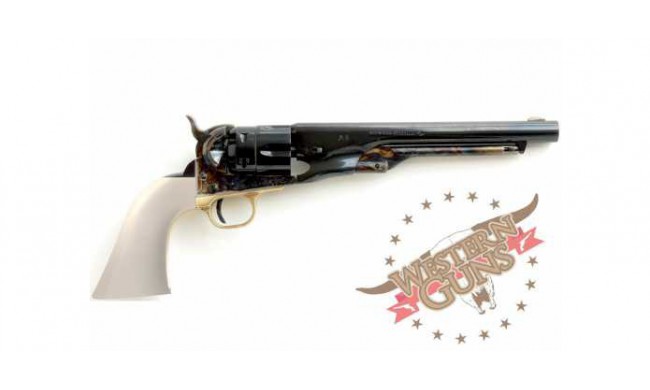 *DESTOCKAGE* REVOLVER PIETTA 1860 ARMY IVOIRINE CALIBRE 44