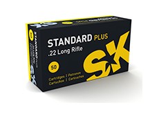 BOITE DE 50 CARTOUCHES SK STANDARD PLUS CALIBRE 22LR 40GR