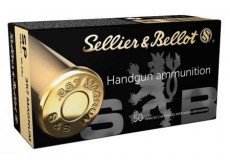 50 CARTOUCHES SELLIER&BELLOT SJSP 158GR CALIBRE 357MAG