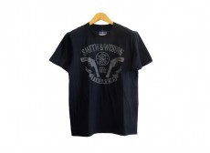 TEE SHIRT S&W BLACK 2 REVOLVERS - TAILLE L