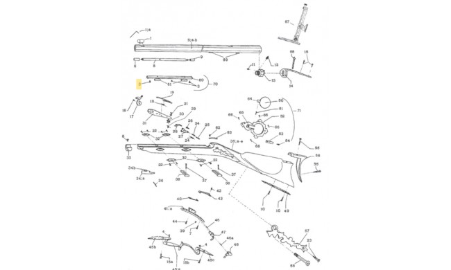 VIS DE TIGE PORTE BAGUETTE TRYON MATCH PEDERSOLI