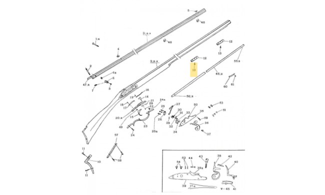 VIS DE BUSETTE FRONTIER PEDERSOLI M70PFC5421