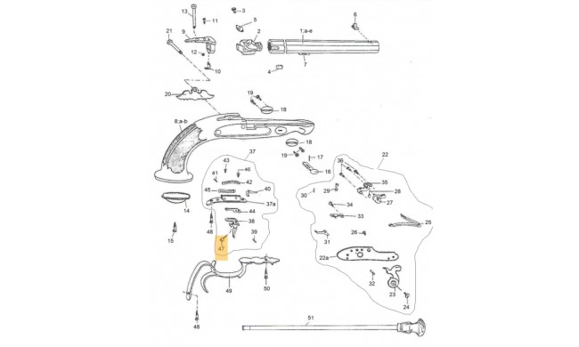 VIS DE REGLAGE DE DOUBLE DETENTE LE PAGE PEDERSOLI