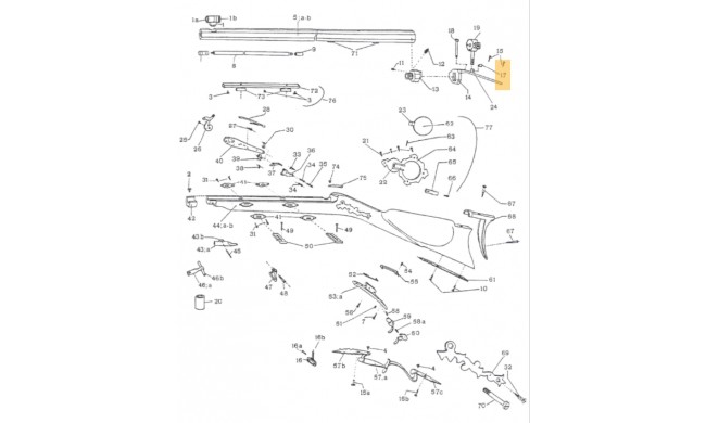 VIS DE FIXAGE DIOPTRE TRYON CREEDMOOR PEDERSOLI M70SPC5455