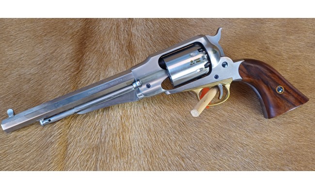 REVOLVER UBERTI 1858 MATCH LOTHAR WALTHER POLI BLANC CALIBRE 44